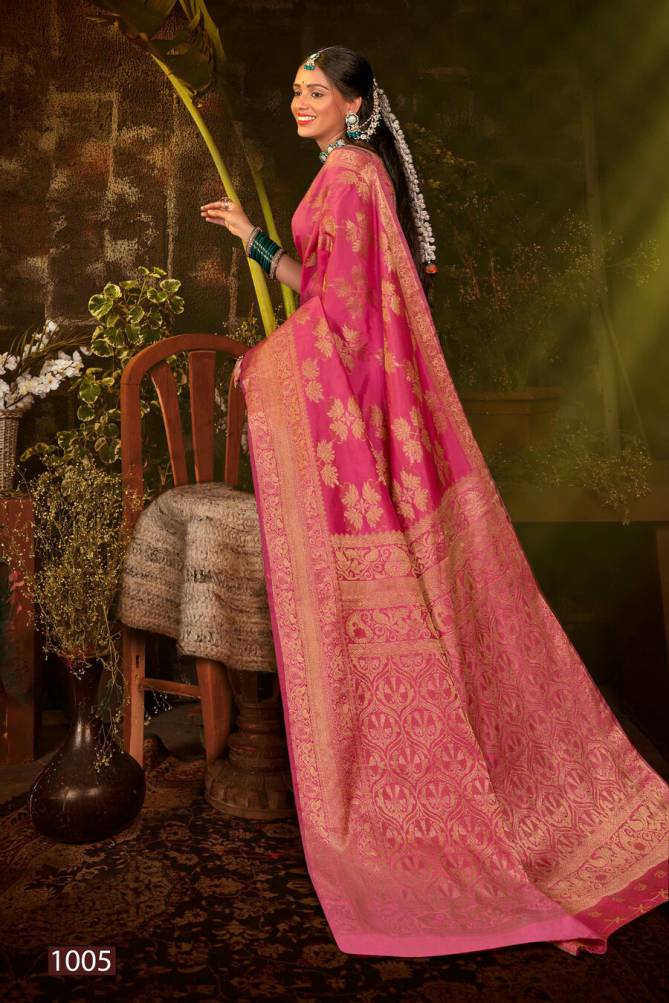 Sajdaa Vol 4 By Saroj Wedding Wear Soft Silk Sarees Wholesale Price In Surat
